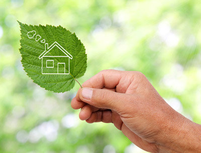Green Projects Designations leaf with house